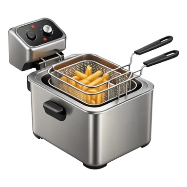 Deep fryer sticker
