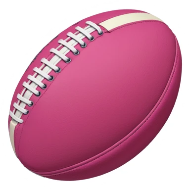 Rugby pink ball sticker