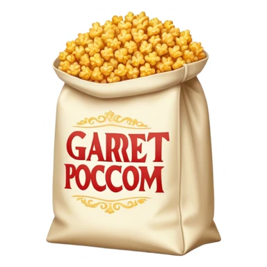 Garrett Chicago popcorn sticker