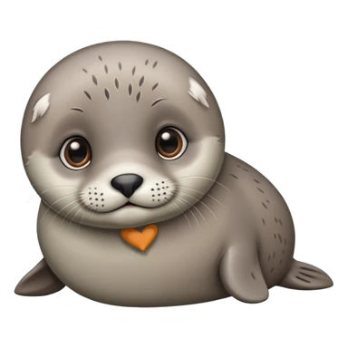 seal pup sticker