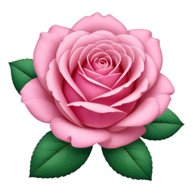 Coquette pink rose sticker