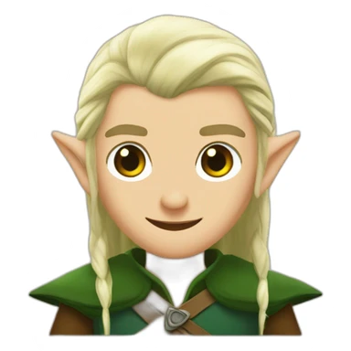Legolas elf sticker