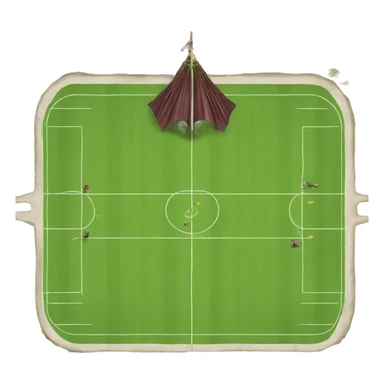 quidditch field sticker