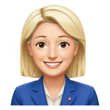 Marine le pen  sticker