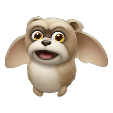 singe déguisé en mouche sticker