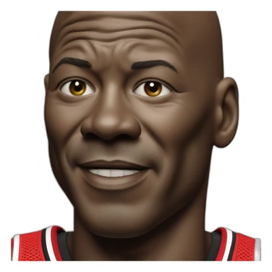 MICHEAL JORDAN REALISTIC 4K IMAGE sticker