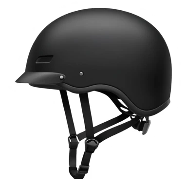 Black bike helmet sticker