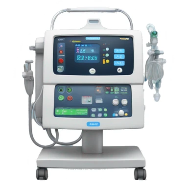 Oxygen ventilator intensive care unit  sticker