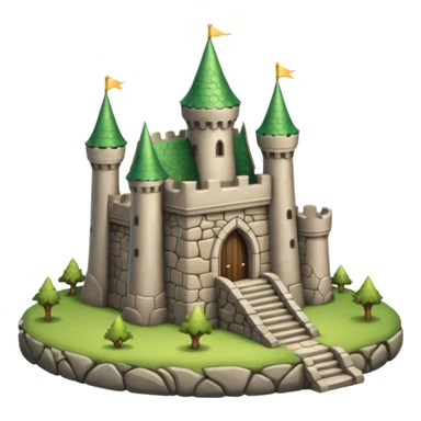 elf castle sticker