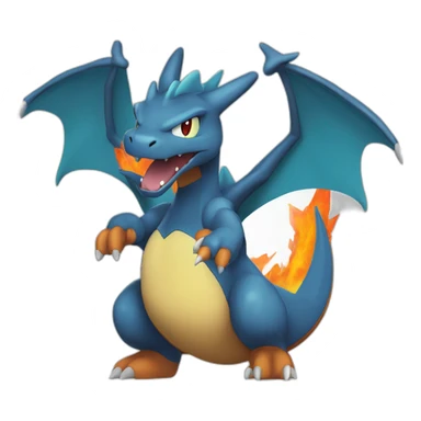 Pokemon mega charizard sticker