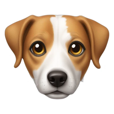 older beagle jack russell mix dog sticker