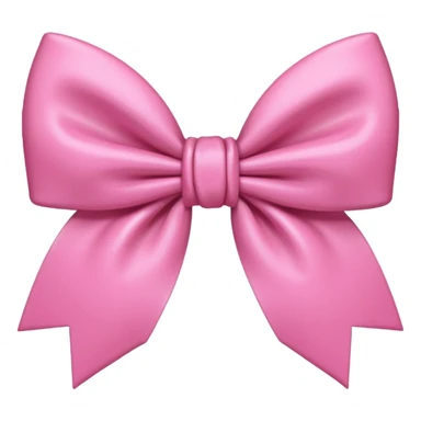 Pink coquette aesthetic bow paler sticker