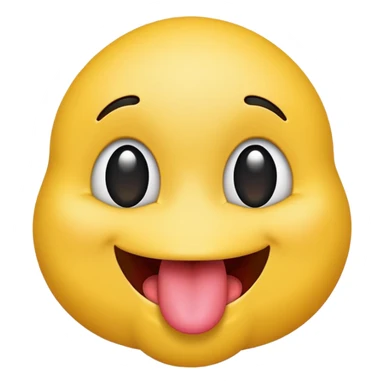 Tongue Out emoji sticker