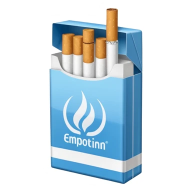 WITH A WHOLE PACK OF CIGARETTES
 sticker