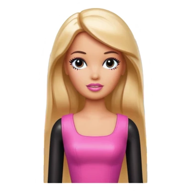 Matisse barbie slop style black SPAM art landscape sticker