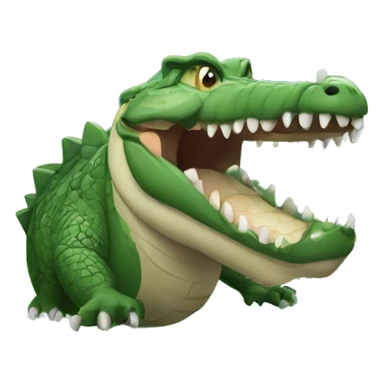 crocodile in the phone sticker