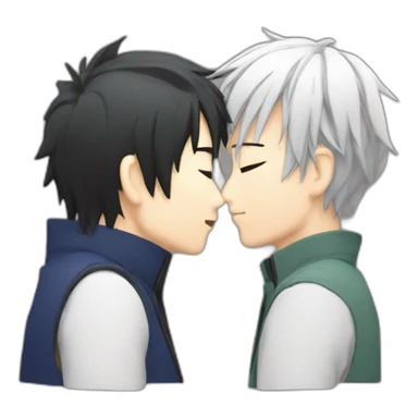 Satoru Gojo kiss Suguru Geto sticker