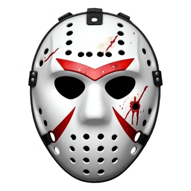 Jason hockey mask sticker