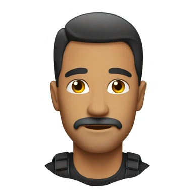 hombre musculoso  sticker