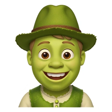 Shrek Yodeling  sticker