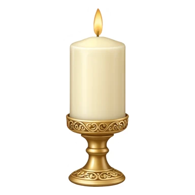 Decorative Wax Candle sticker