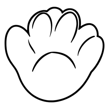 puppy paw print sticker