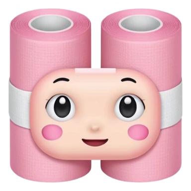 bandage plaster object icon, cute adhesive bandage, 3D cartoon, mobile game icon style, centered, clean background, no text, no watermark
 sticker