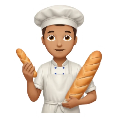 Street Baker man  sticker