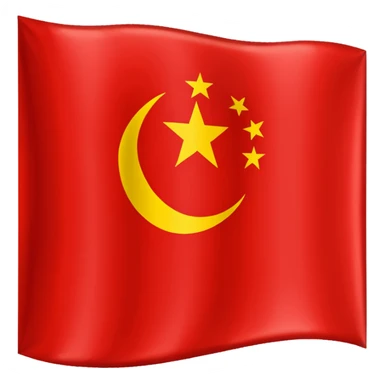 Hz Hüseyn (ə) flag  sticker