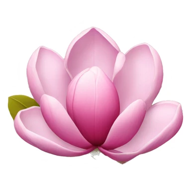 pink magnolia sticker