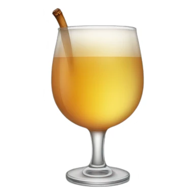 glass of cider sticker