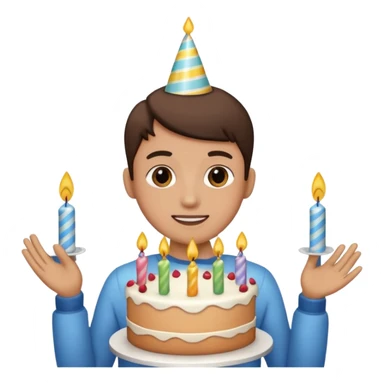 Happy birthday love sticker