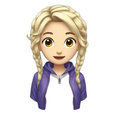 Chika Fujiwara sticker