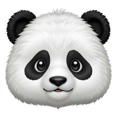 panda face emoji sticker