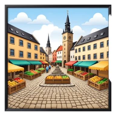 market square sticker