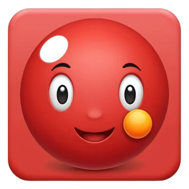 But bouncing sticker