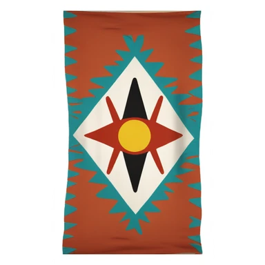 Navajo flag  sticker