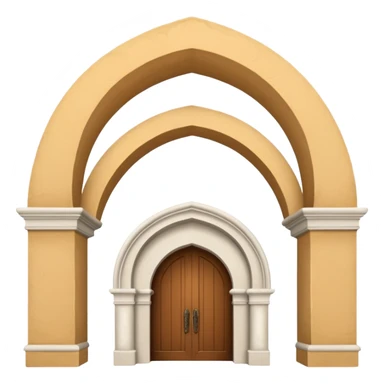 three arches like santa barbara serial sticker