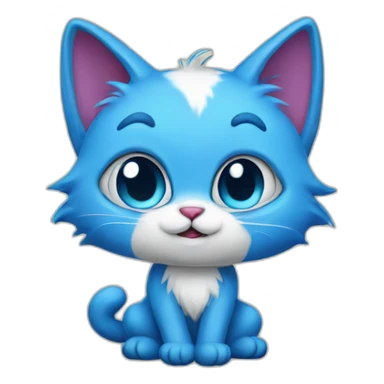 Smurfcat sticker