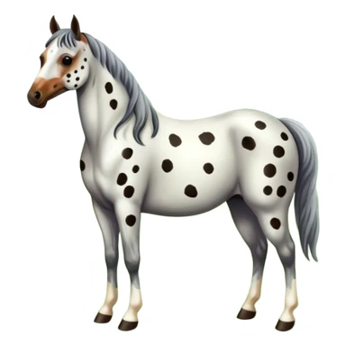Appaloosa  in a pasture￼ sticker