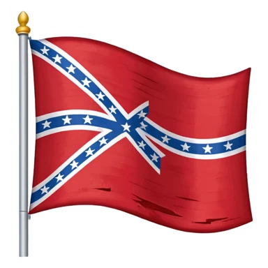 Dixie flag sticker