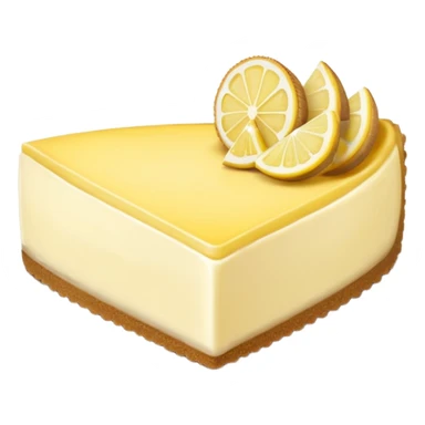 lemon cheesecake sticker