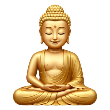 buddha emoji sticker