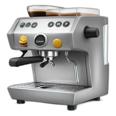 espresso machine by lamarzocco sticker