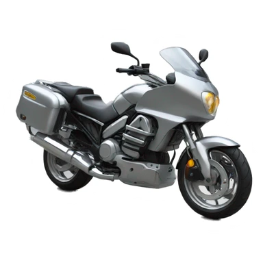 Moto faite en argent  sticker