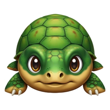 Cute sad turtle  sticker