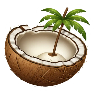 Noix de coco sticker