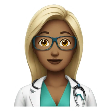 Superwoman doctor sticker