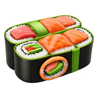 Bean in sushi sticker