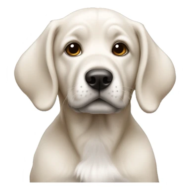 Cachorro com laço  sticker